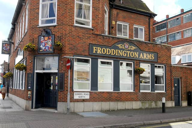 The Froddington Arms in Fratton Road, Portsmouth. Picture: Sarah Standing (160642-5092)