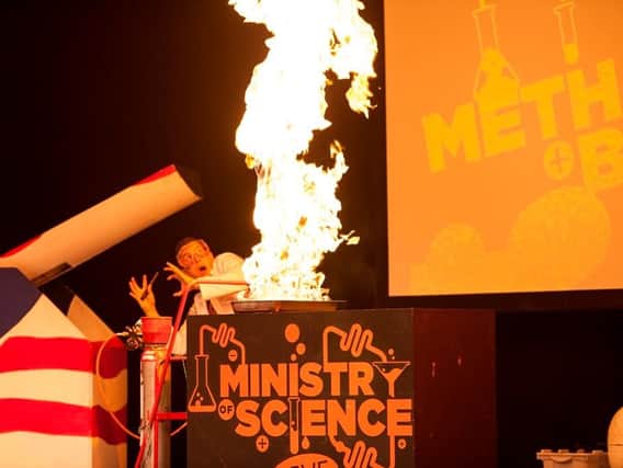 The Ministry of Science: Live is at The Kings Theatre, Southsea on July 10