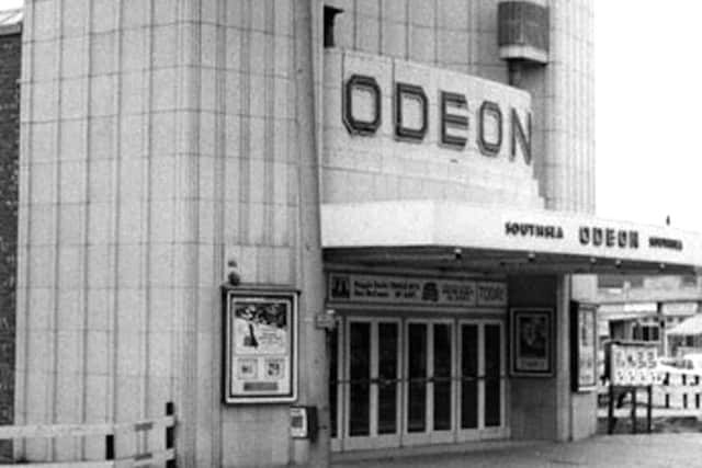 The Odeon cinema, Southsea, featured on Peter Flints DVD.
