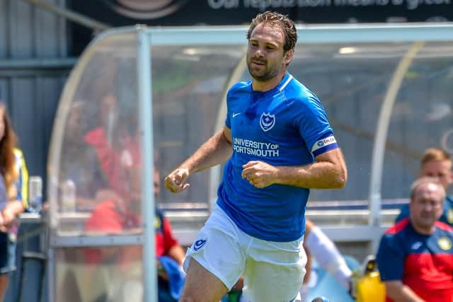 Pompey striker Brett Pitman Picture: Colin Farmery