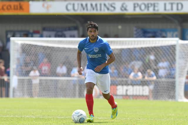 Danny Rose in action at Westleigh Park Picture: Neil Marshall