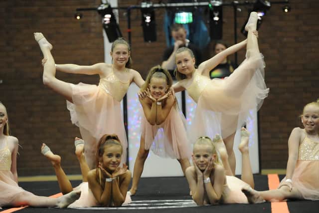 Children from the Jessie Leigh Dance and Cheer Academy have taken part in a dance event at The Mountbatten Centre Picture Ian Hargreaves  (180708-1)
