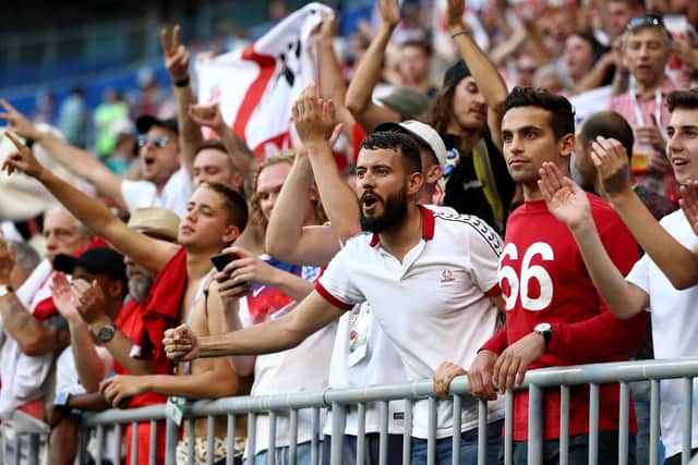 England fans are flocking to Russia for the semi-final. Picture: Tim Goode/ PA Wire.