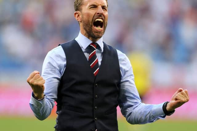 England manager Gareth Southgate has become a fashion icon. Picture: Owen Humphreys/PA Wire