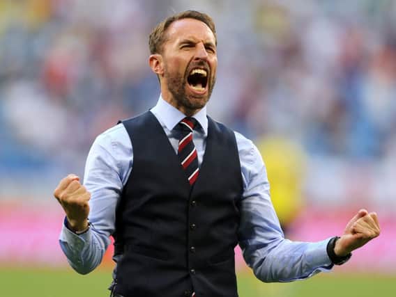 England manager Gareth Southgate has become a fashion icon. Picture: Owen Humphreys/PA Wire