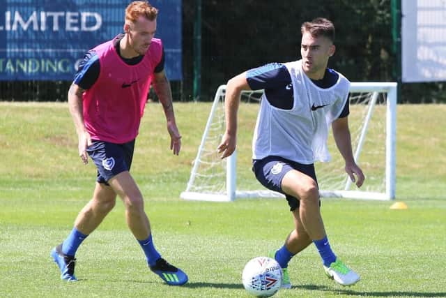 Pompey midfielder Ben Close. Picture: Habib Rahman.