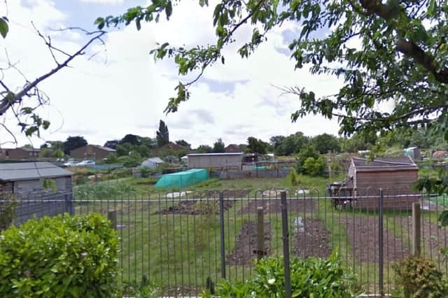 The council is hoping to build a number of new allotment plots. Picture: Google Maps