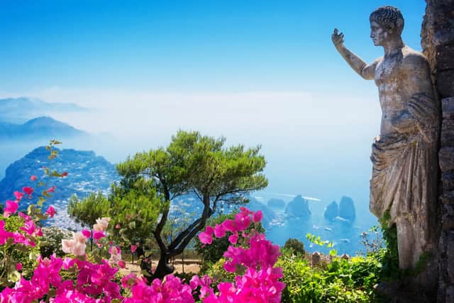 Stunning - the view from Mount Solaro on Capri