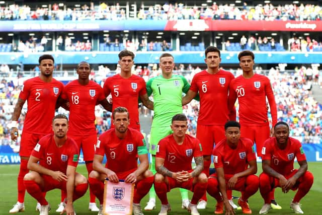 The England team before the Sweden game PA Wire/PA Images