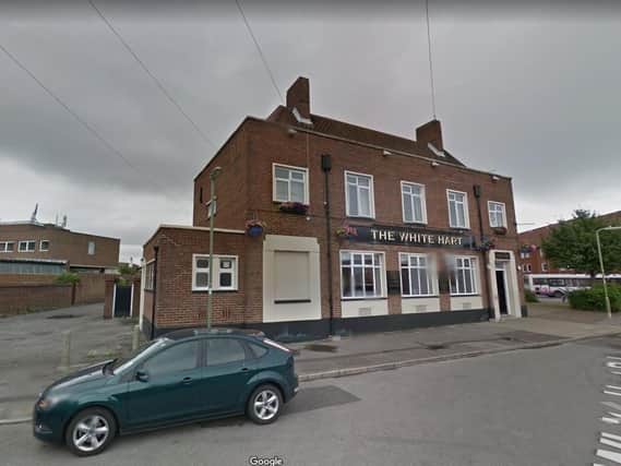 The White Hart pub in Gosport 
Picture from Google Maps