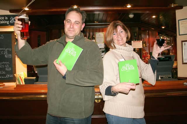 Worshippers at St Marys Church, Portchester, have run Alpha courses in their local pub