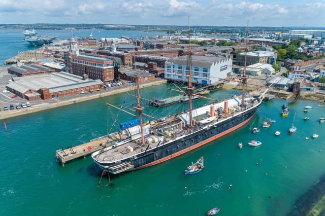 Portsmouth Historic Dockyard. Picture: Shaun Roster