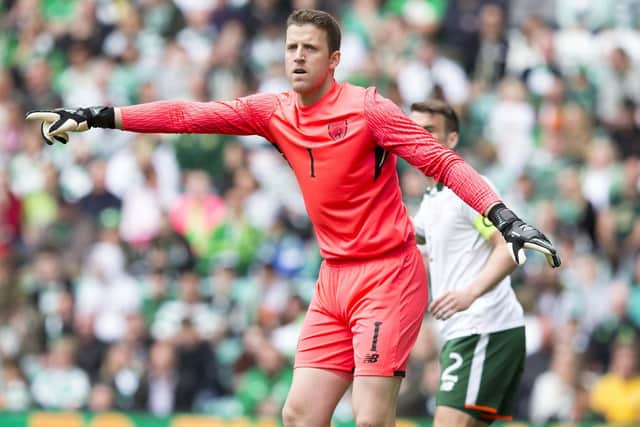 Republic of Ireland goalkeeper Colin Doyle