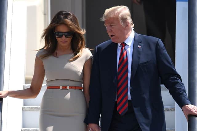 US President Donald Trump was discussed during a city council meeting this week. Picture: Joe Giddens/PA Wire
