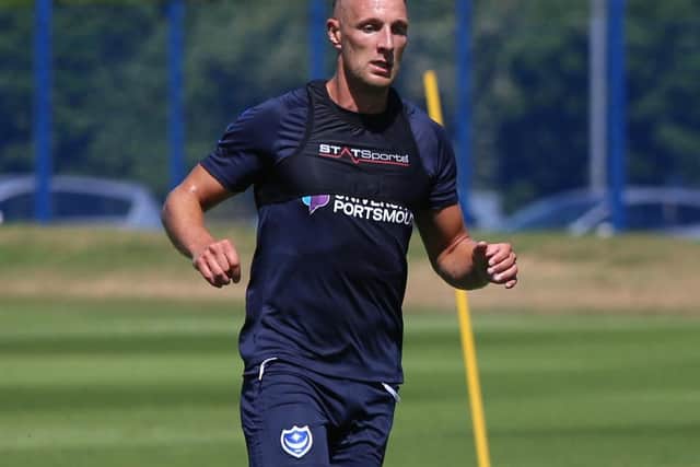New Pompey left-back Lee Brown