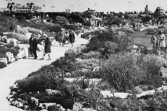 The South Rock Gardens during the 1920s