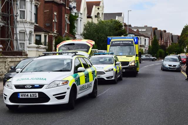 The northbound highway of the road was closed while medics worked to stabilise the man.