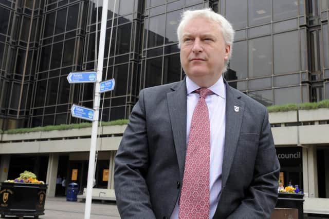 Council leader Cllr Gerald Vernon-Jackson has concerns about Victory Energy