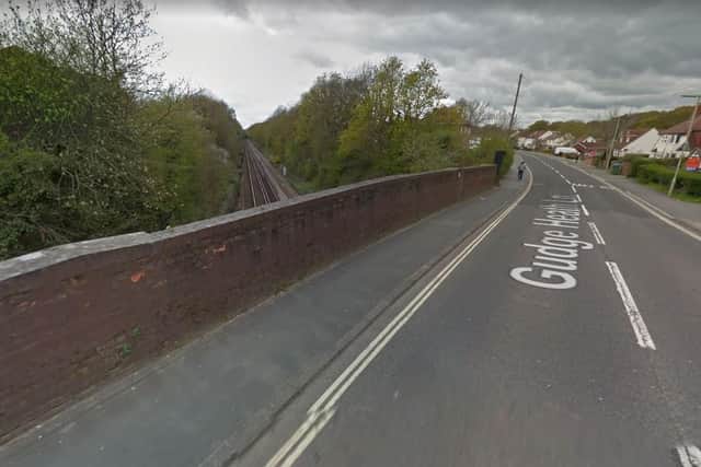 Gudge Heath Lane in Fareham close to where the man died. Photo: Google