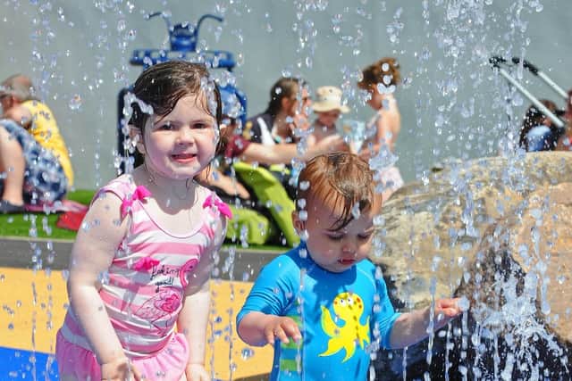 Gosport's splash park is closed for two days. Picture: Sarah Standing
