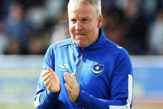 Kenny Jackett's Pompey are to meet Spurs in the Checkatrade Trophy