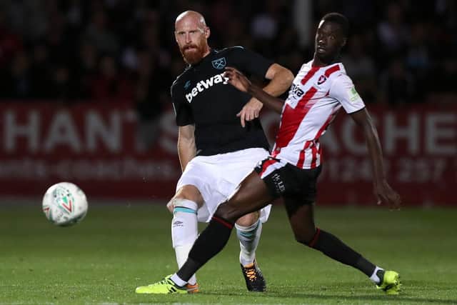 Cheltenham striker Mo Eisa