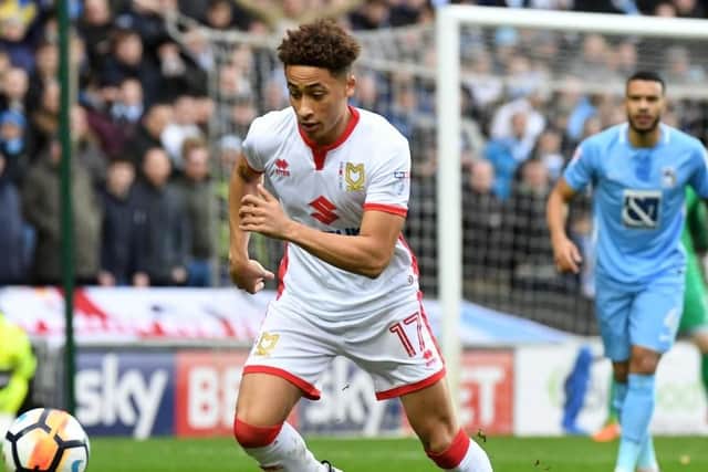 Pompey target Marcus Tavernier on loan at MK Dons last season