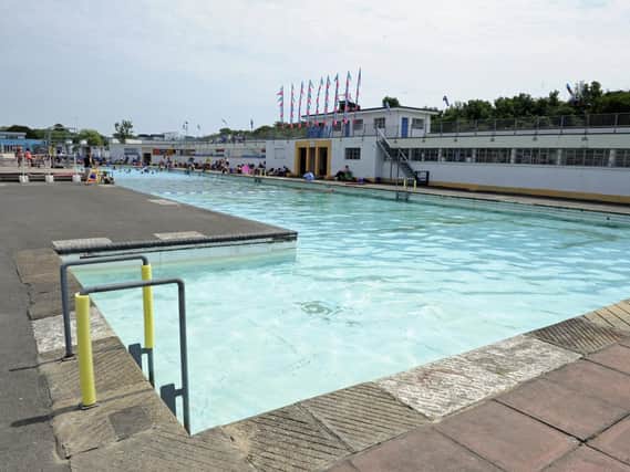 The new improved Hilsea Lido.