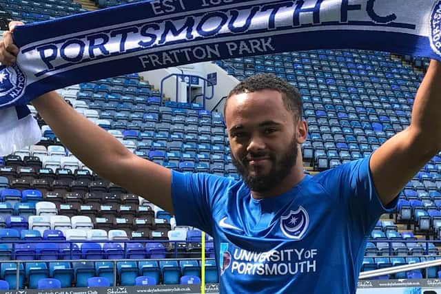 Pompey new-boy Anton Walkes. Picture: Portsmouth Football Club