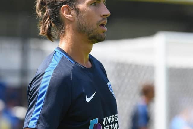 Pompey defender Christian Burgess. Picture: Neil Marshall