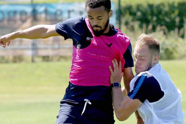 Anton Walkes is to start against Swindon this afternoon.
