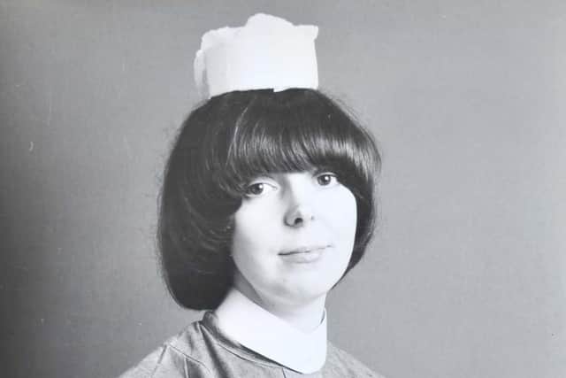 Celia Faibrother when a nurse. Picture: Chris Neill/Daily Mirror