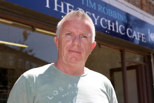 Tim Robbins, who has opened a 'Psychic' Cafe in Havant. Picture: Habibur Rahman