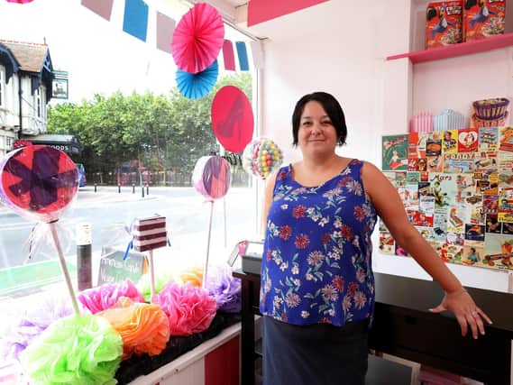 Cindy Jordan has opened a new sweet shop, Hot Candi, in Highland Road, Southsea