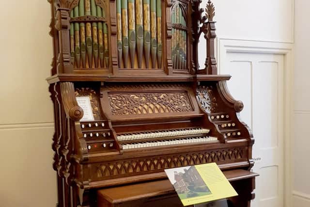 The Workhouse chapel organ in Portsmouth City Museum. Picture: Robert James