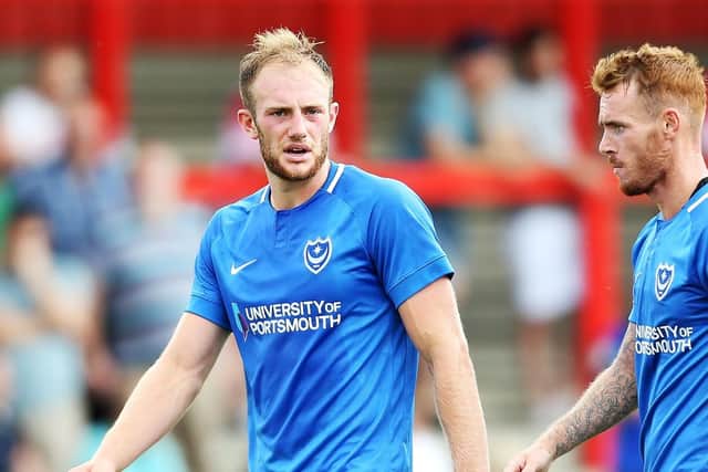 Pompey defender Matt Clarke. Picture: Joe Pepler