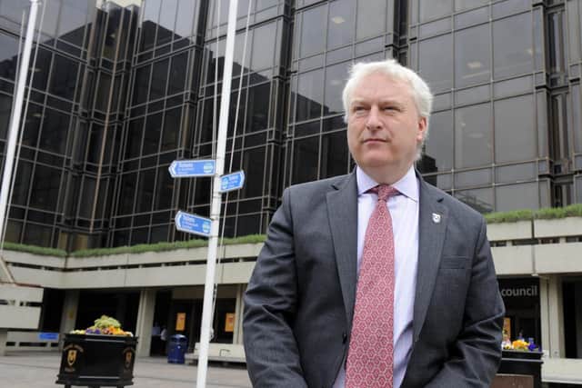 Council leader Cllr Gerald Vernon-Jackson