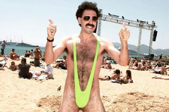 TOO RISKY: Rick has, sadly, decided not to opt for the Borat look this summer