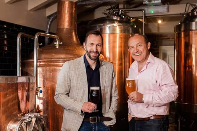 Co-founders of Brewhouse and Kitchen Kris Gumbrell and Simon Bunn