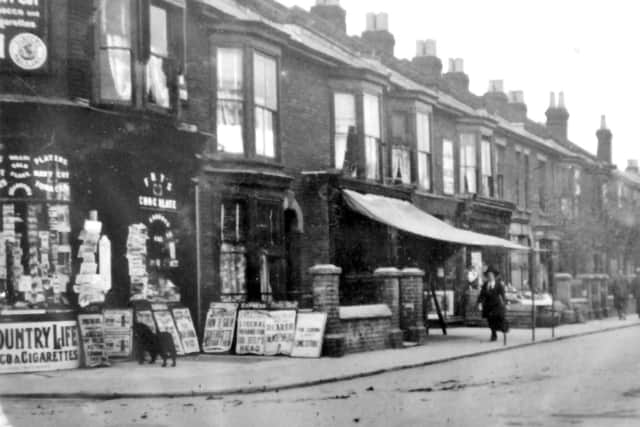 Sultan Road, Landport, Portsmouth. Can anyone tell me the name of the street on the left?