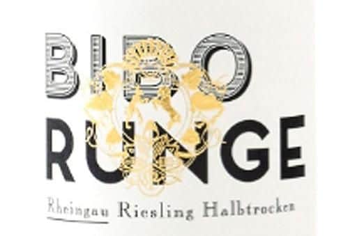 Bibo Runge Riesling 2015, Rheingau