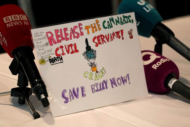 Medicinal cannabis will be available on prescription. Picture: Brian Lawless/PA Wire