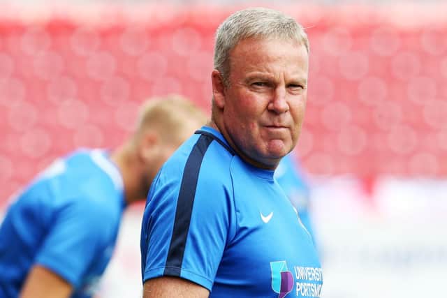 Pompey boss Kenny Jackett Picture: Joe Pepler