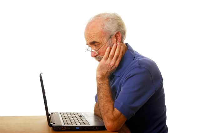 Kids, remember - some of us did not grow up with computers.