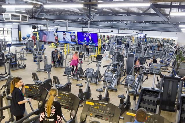A range of different exercise machines can help tone up your whole body
