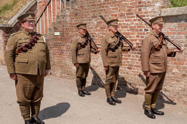 Fort Widley held a history day at the weekend. Picture: Vernon Nash