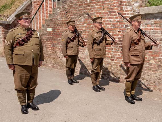 Fort Widley held a history day at the weekend. Picture: Vernon Nash