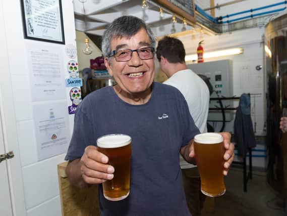 A Portsmouth brewery held an open day. Picture: Duncan Shepherd
