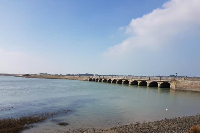 Beautiful sights in Portbail.
