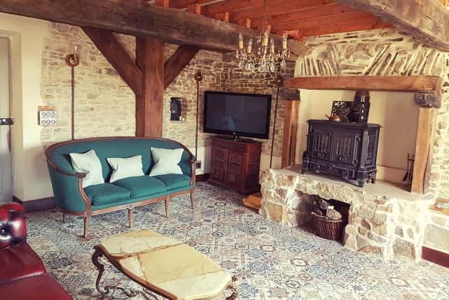 Sam and Francesa have completely refurbished the farmhouse property.